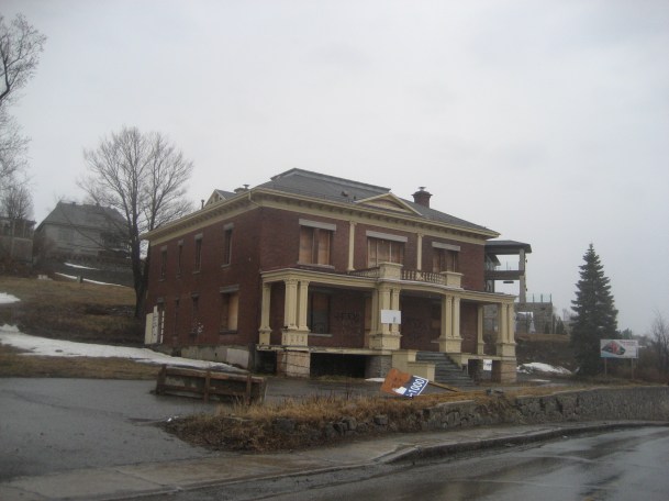 La maison Audette, en instance de démolition, avril 2014