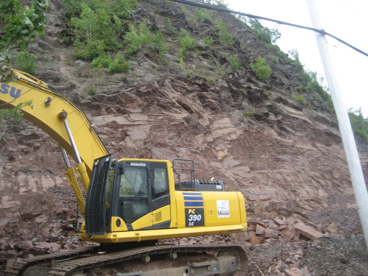 Traverse éboulis 6 juilet 2014