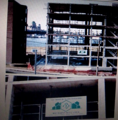 Traverse - panneau desjardins