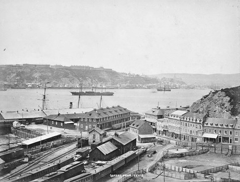 Traverse - Anse Tibbits -Gare_du_Grand_Tronc_à_Lévis - Source Wikipedia Commons