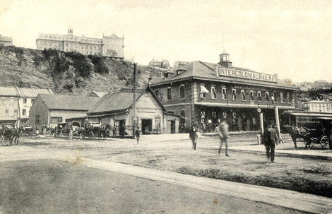 Traverse - Gare intercolonial vers 1900