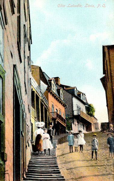 Traverse - Cote Labadie en rouge